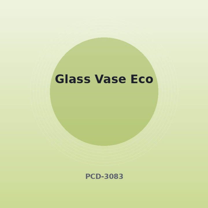 Glasvase Öko