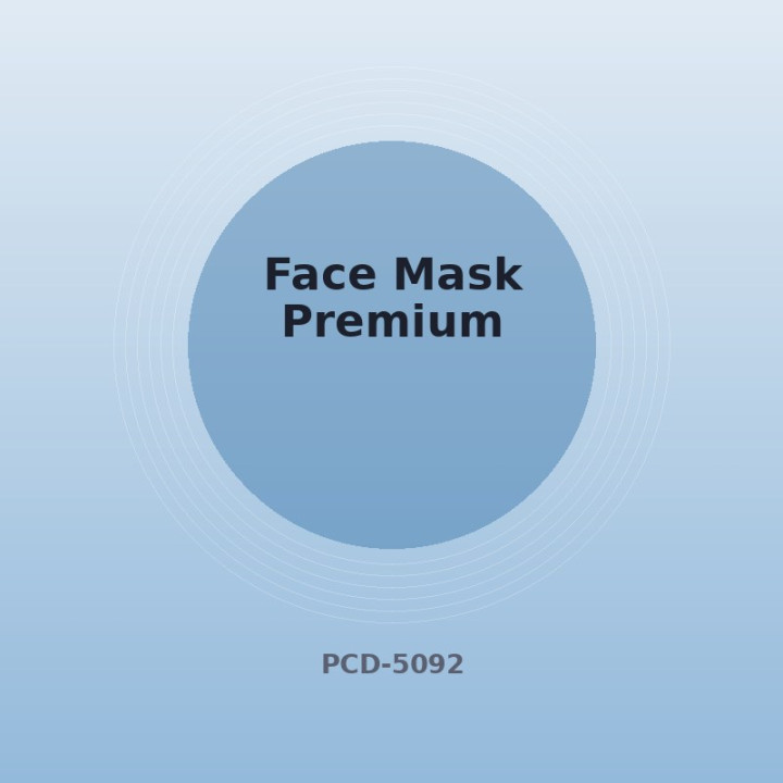 Gesichtsmaske Premium