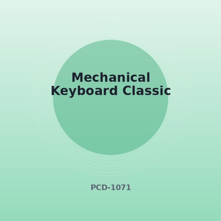 Clavier mécanique Classique